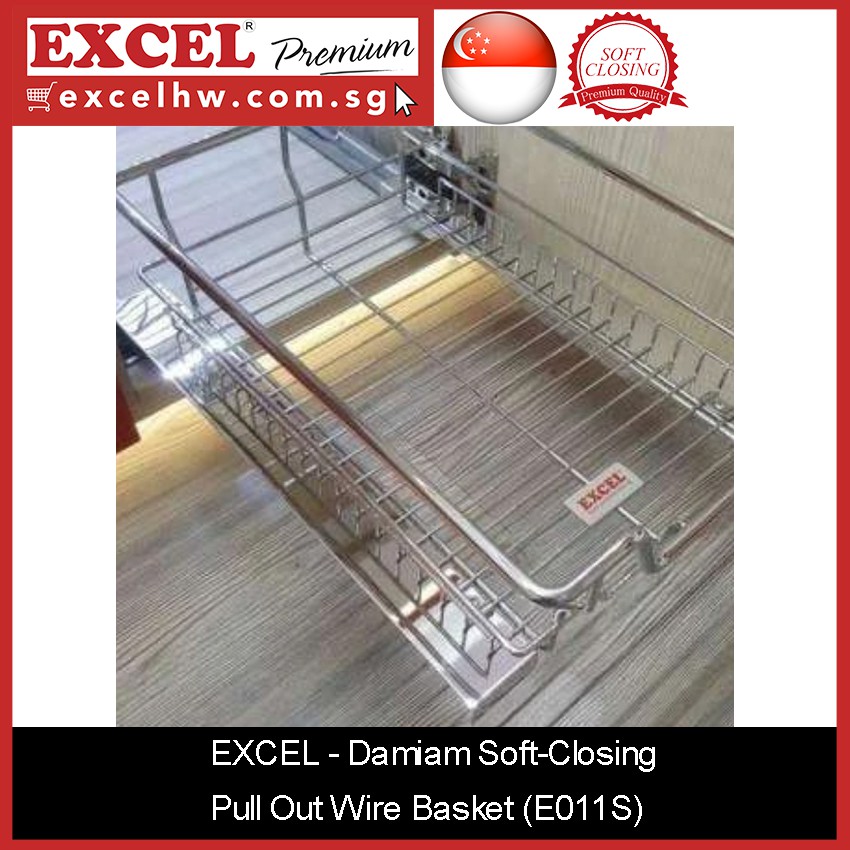 EXCEL - 180 Deg Turnable Corner Basket — Excel Hardware