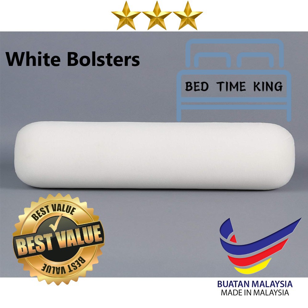 Big Hugging Comfort Bolster High Quality Soft Polyester Fibre Filling Hotel  Polyster Fibre Comfort white Bolster bloster | Shopee Singapore