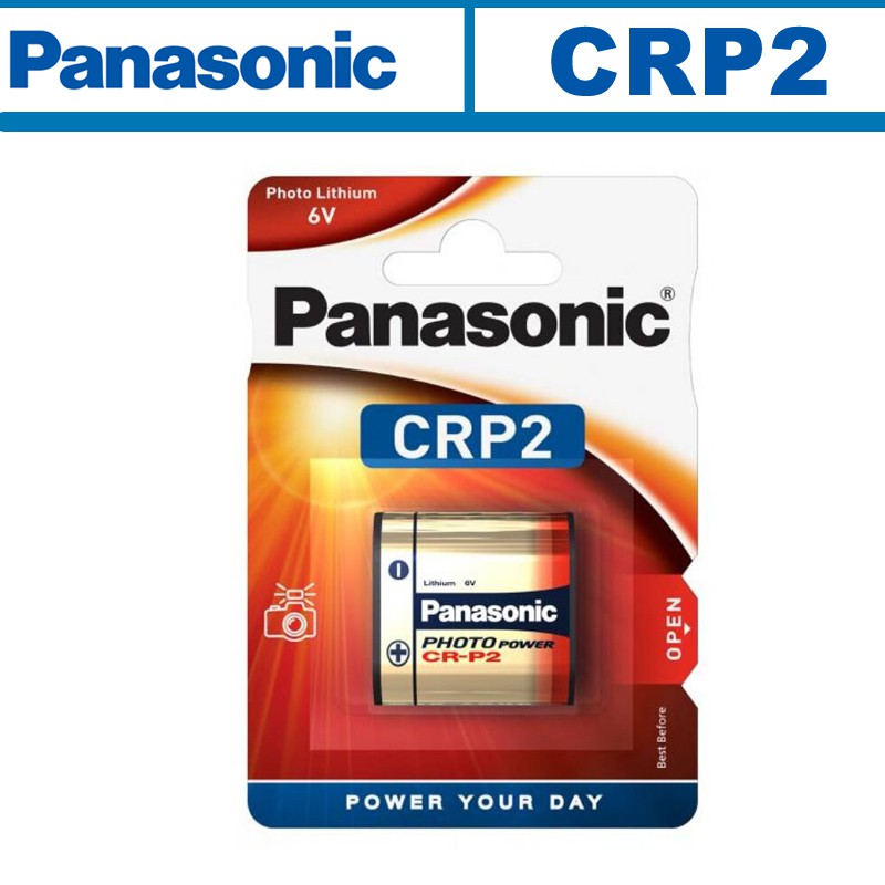 Panasonic CR-P2 CRP2 Lithium 6v Battery | Shopee Singapore