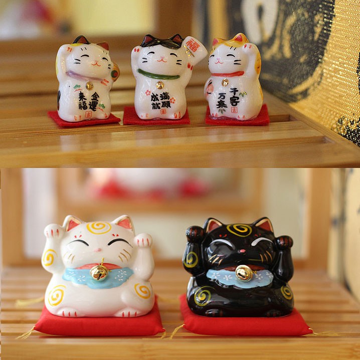 Lucky Cat Gift Shop 猫舍 招财猫专卖店beckoning cat maneki neko