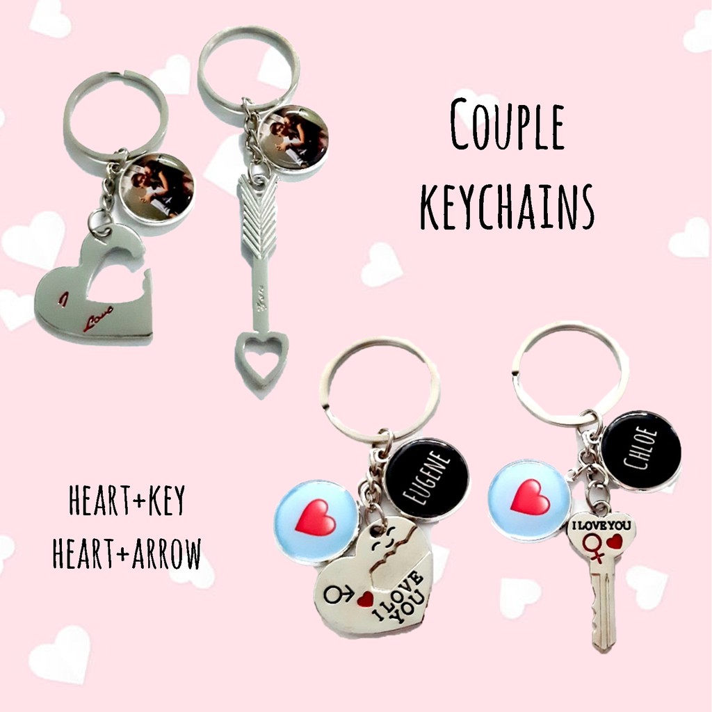 Customized Couple Keychains Shopee Singapore