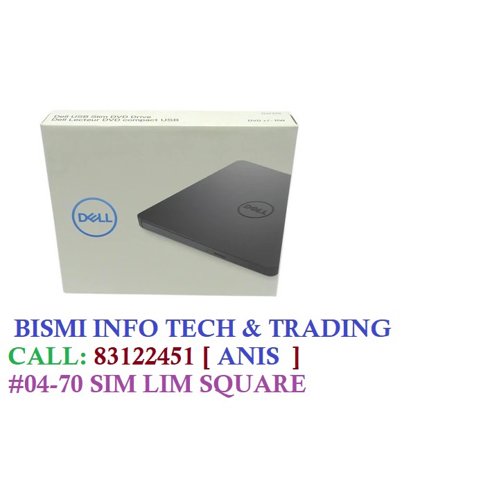 Dell USB Slim DVD +/- RW Drive - DW316