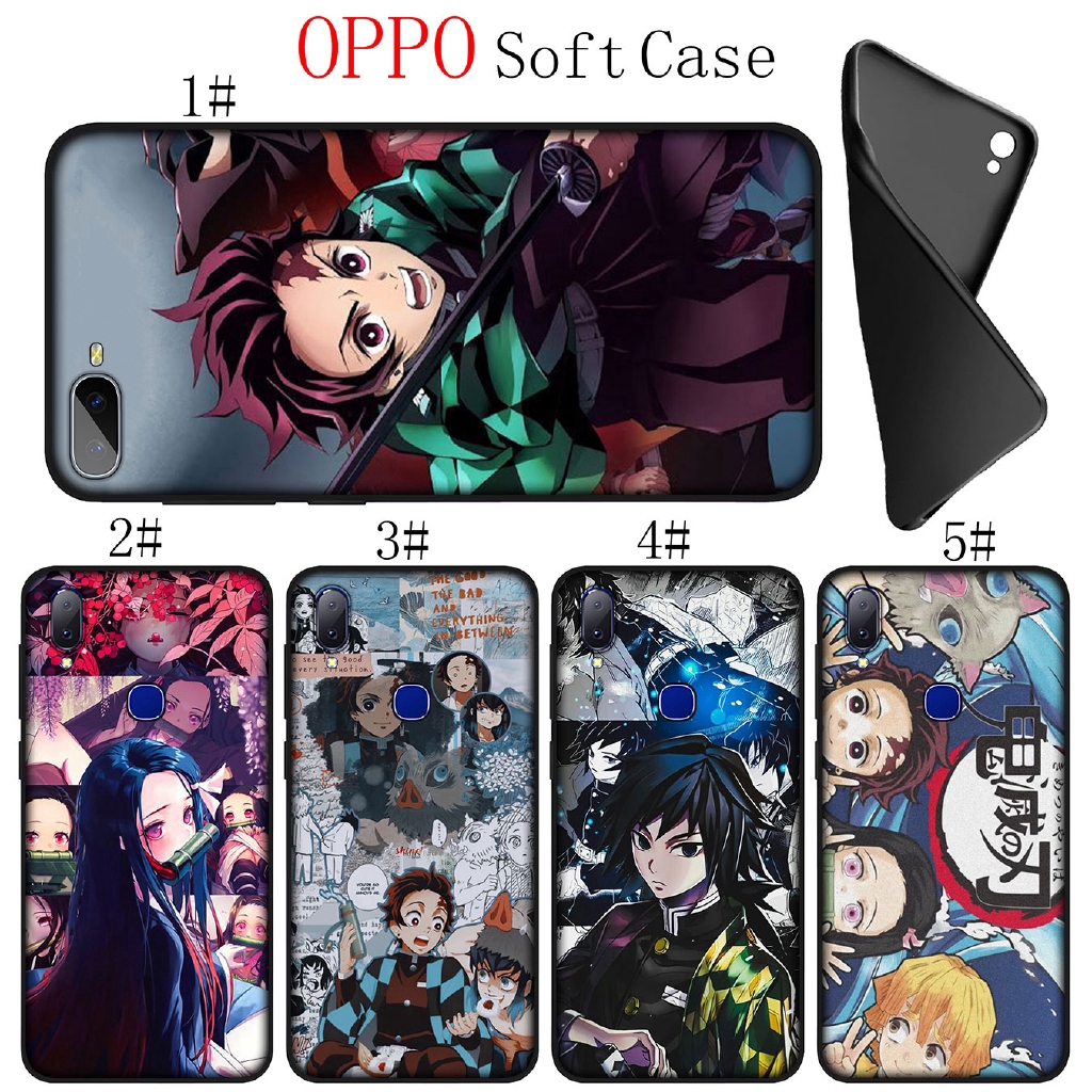 OPPO R11 F7 A5s A7 AX5s AX7 Reno ACE Z 2 10X 2F 2Z R11S Soft Cover Anime  Demon Slayer Phone Case | Shopee Singapore