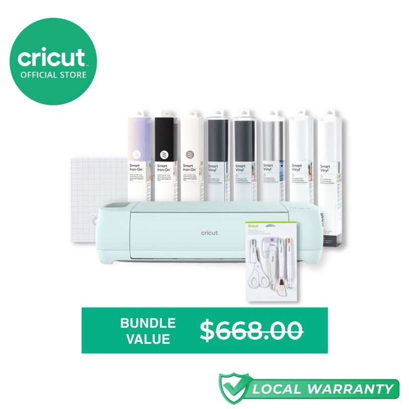 Cricut Explore Air™ 2, Black + Essentials Bundle