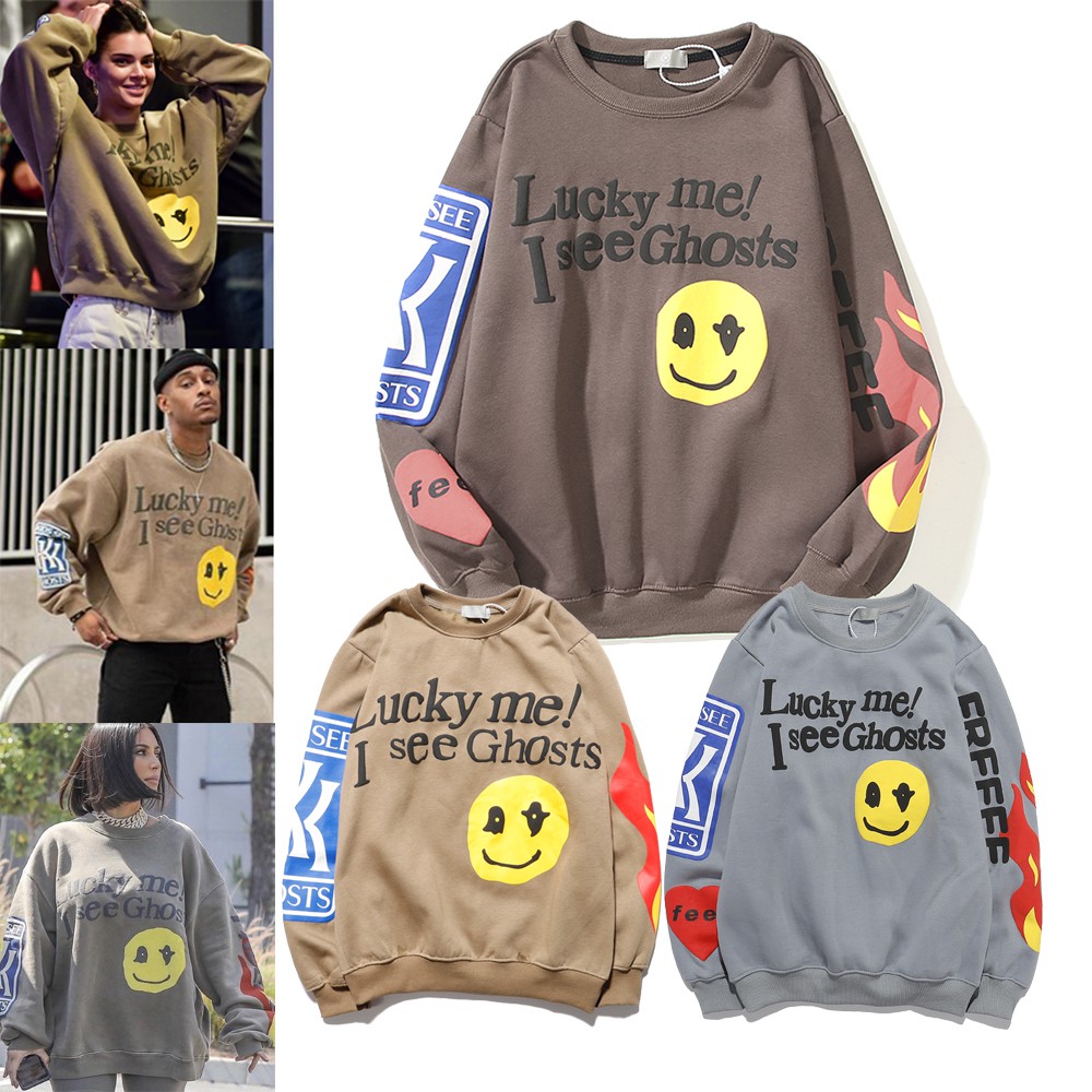 CPFM Join Kanye West see ghost sweater Good Lucky me sweatshirts