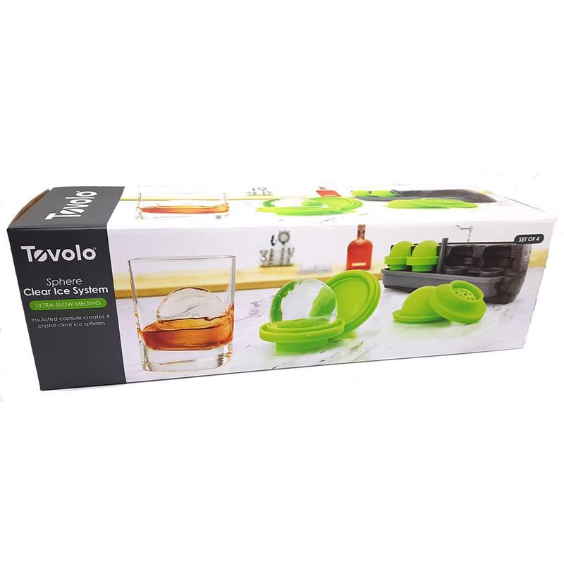  Tovolo Seamless Sphere Ice System, Compact, 2.5 Inch