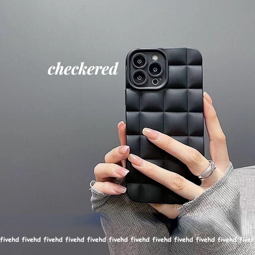 Fashion checkerboard soft silicone case for iphone 14 pro max 11 13 mini 12  phone back cover for iphone xr xs x 7 plus 8 se 2 6s - AliExpress