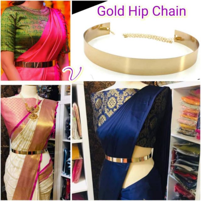 ☞✆◅Indian Saree Hip chain/ modern cloth belt / gown belt/ waist