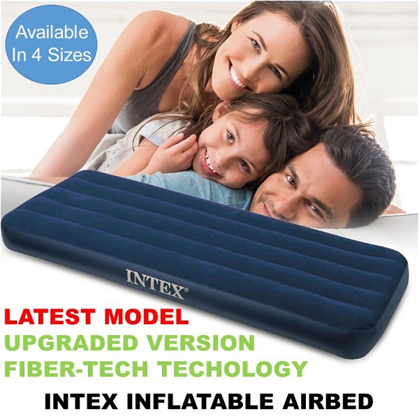 Intex inflatable single clearance bed