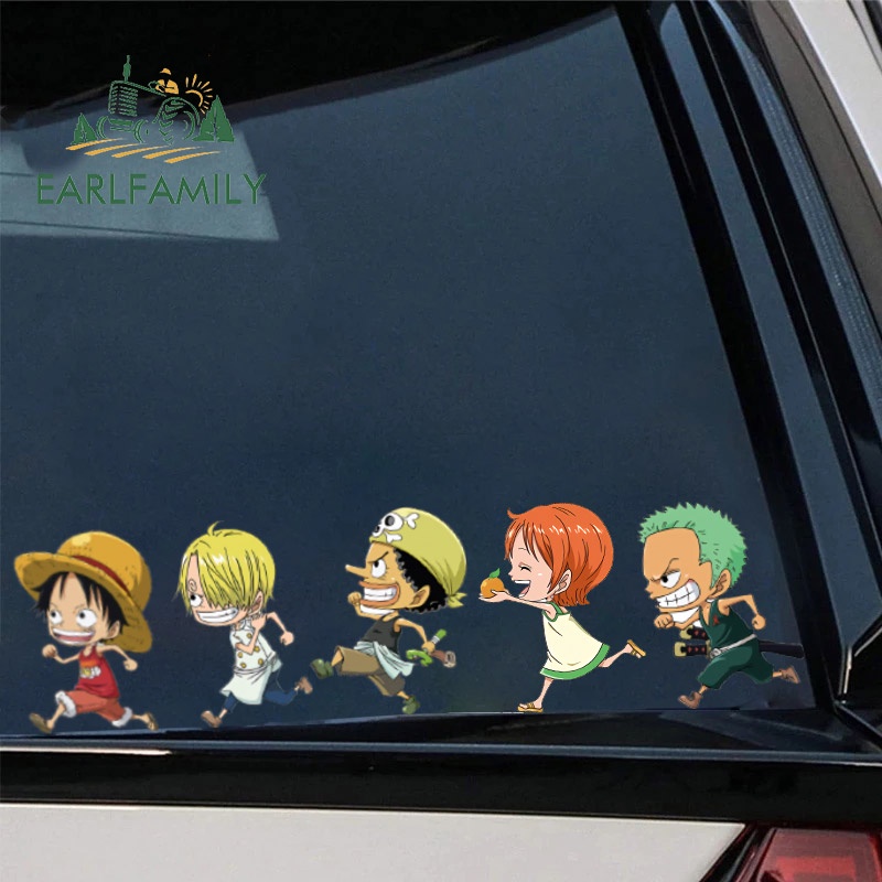 EARLFAMILY 5.1” Ahegao Vermeil Fanart Car Sticker Anime Vermeil In Gold RV  Decal