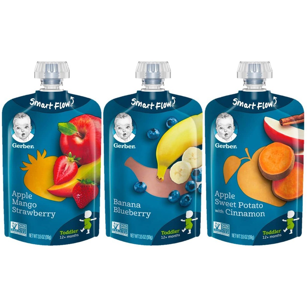 Gerber best sale yogurt pouches