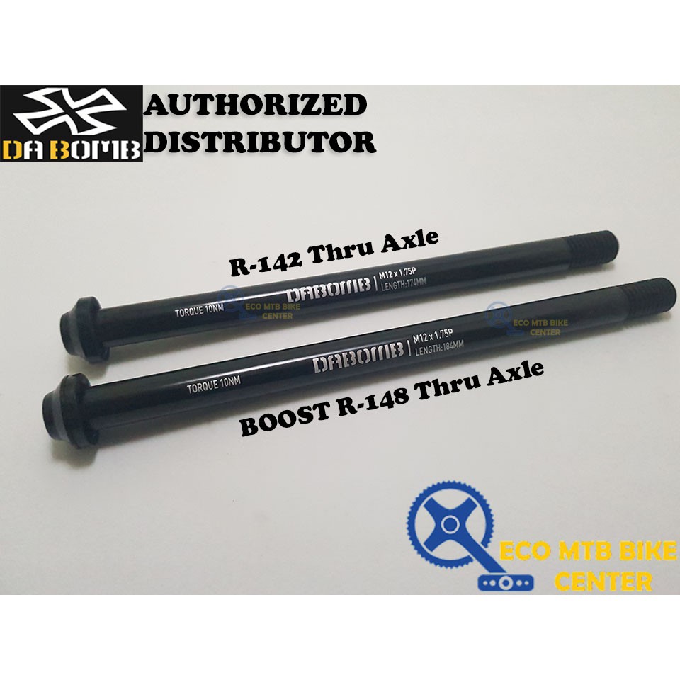 142 best sale thru axle