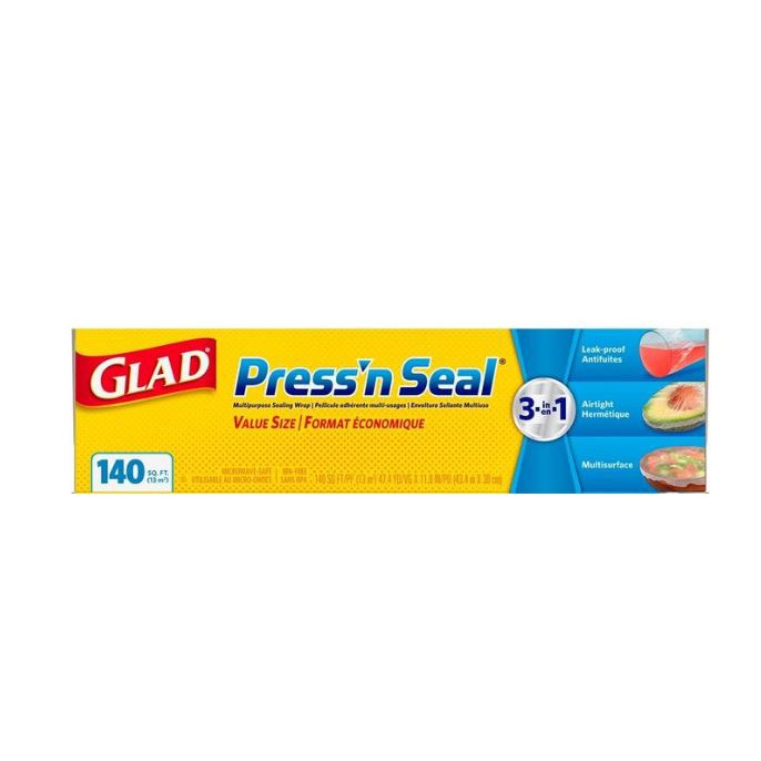 Press n sale seal saran wrap