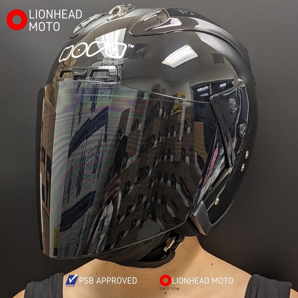 Black 2024 nova helmet