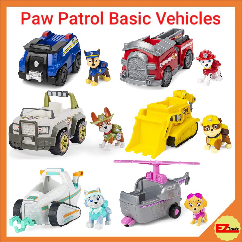 Paw patrol best sale tracker basic vehicle