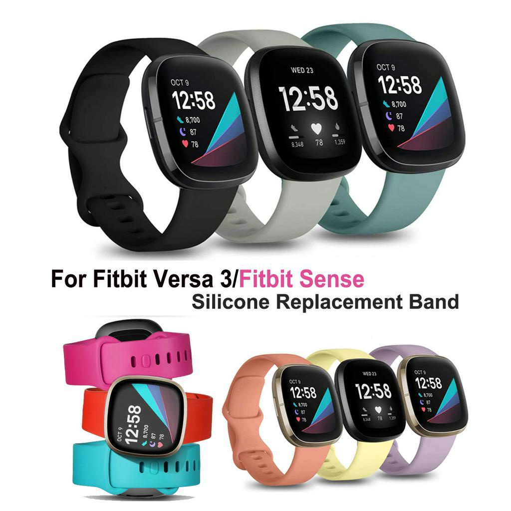 Replacement Band For Fitbit Sense Soft Silicone Band For Fitbit