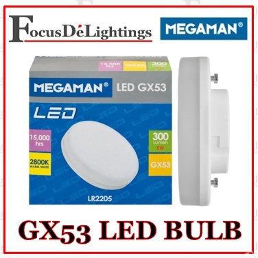 Megaman led gx53 deals 5w