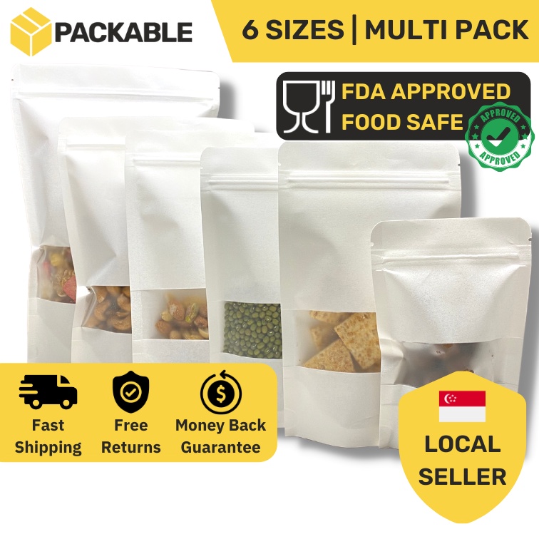 Stand up resealable discount bags