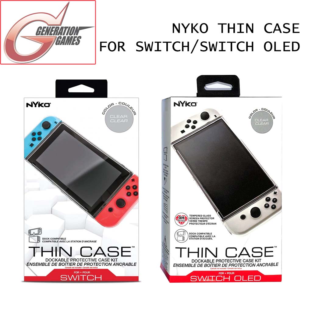 Nyko thin case switch 2024 clear