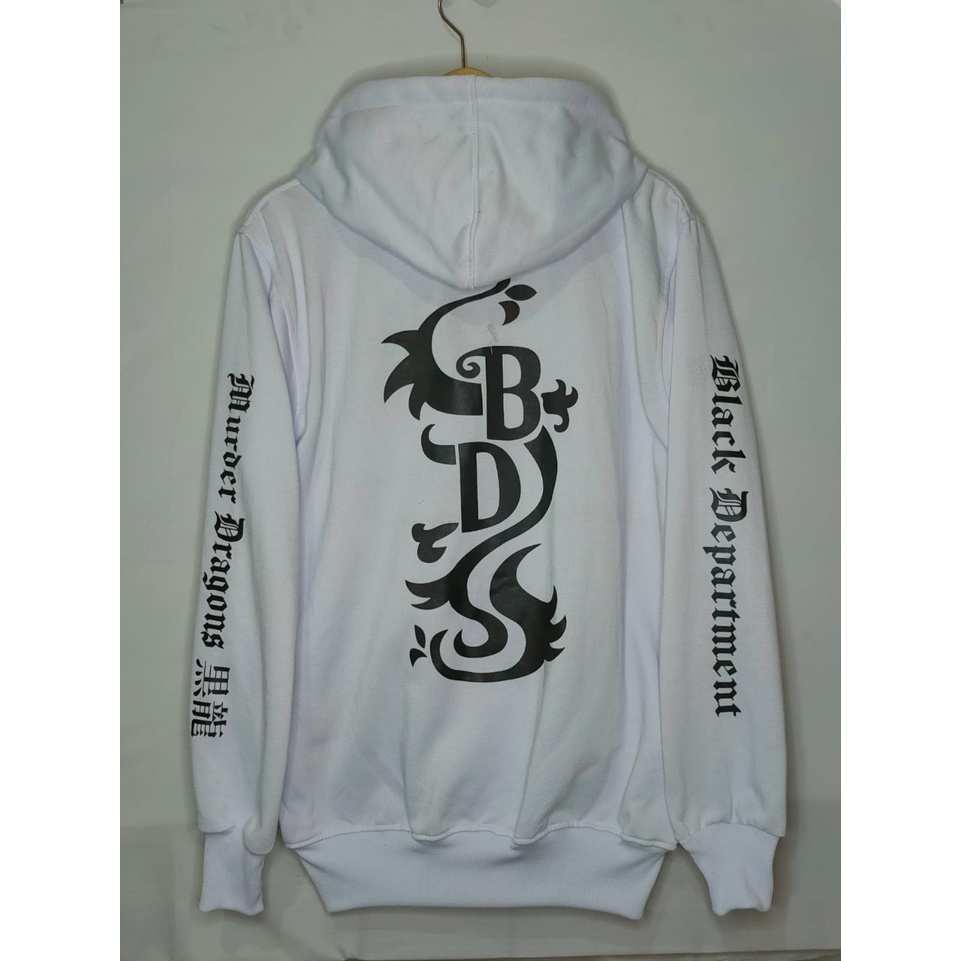 Black DRAGON Tokyo REVENGERS ANIME Jacket Hoodie Mikey Tokyo Manji Gang |  Shopee Singapore