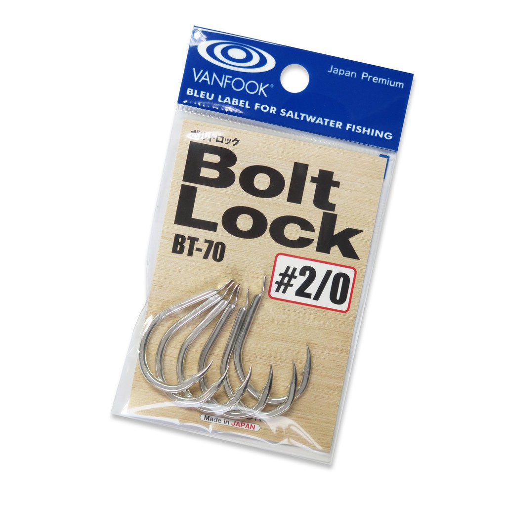 VANFOOK BTA-75 Single Assist Hook Bolt Lock Jigging Hooks Big Game Fishing