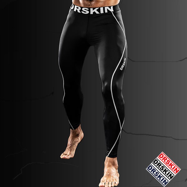 SG INSTOCK DRSKIN Made in Korea MEN`s Compression Pants Baselayer