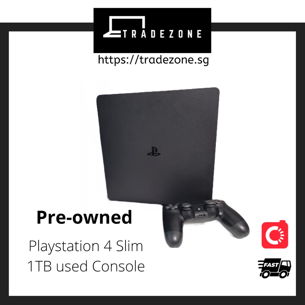 Ps4 slim deals 1tb used