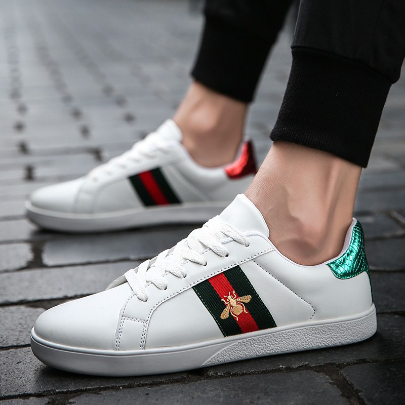 White gucci hot sale shoes mens