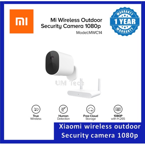 Cámara Xiaomi Mi Wireless Outdoor Security 1080p MWC14