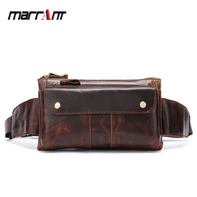 Mens leather best sale fanny pack