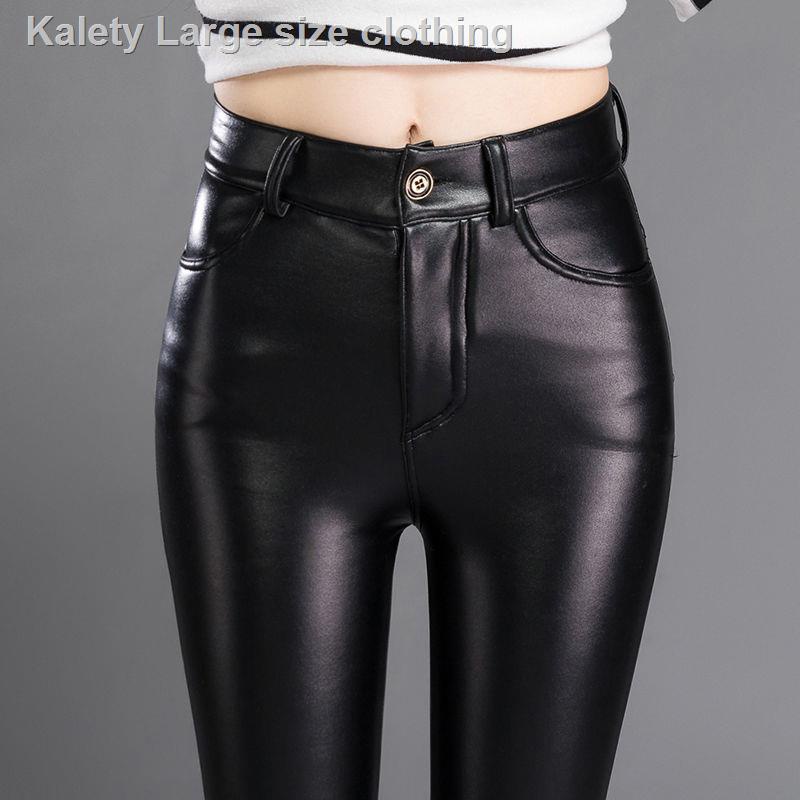 Girls wearing sales leather pants