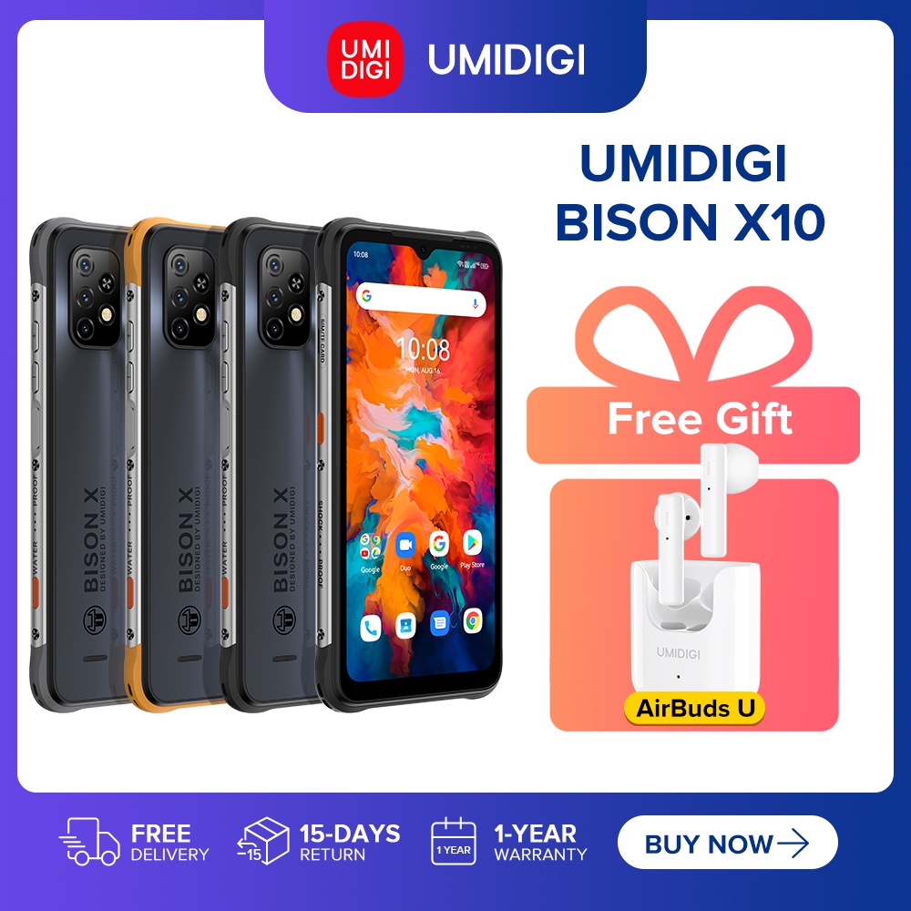 UMIDIGI BISON PRO Global Version8gb128GB-www.mayuthava.com