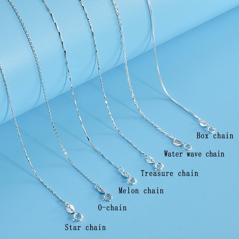 Real silver sale chain womens