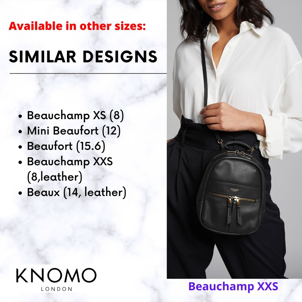 Knomo beaux leather clearance backpack