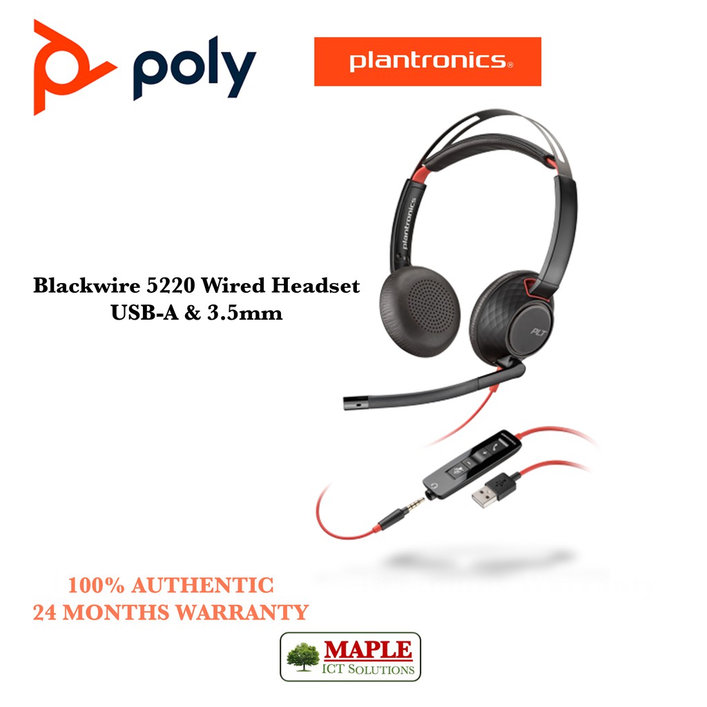 Plantronics BLACKWIRE 5200 SERIES USB Headset