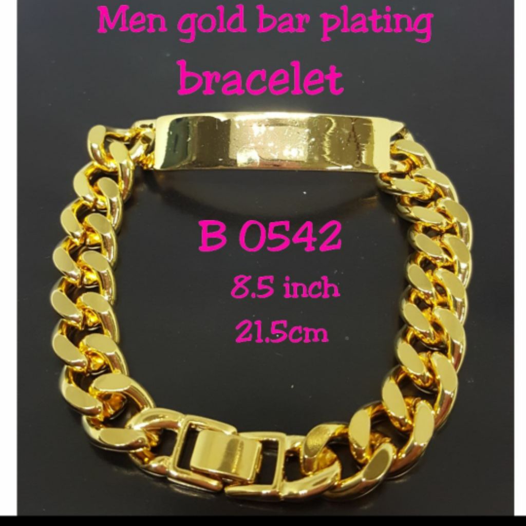 Mens gold hot sale wrist bangle