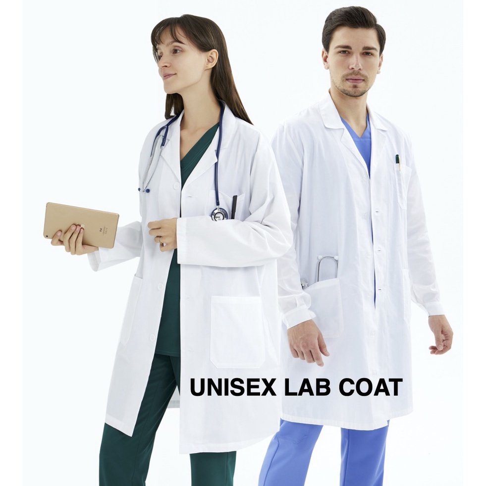 White doctor hot sale lab coat