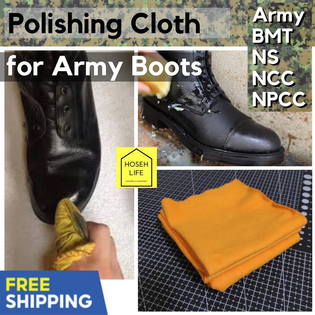 Shoe store polish cloth