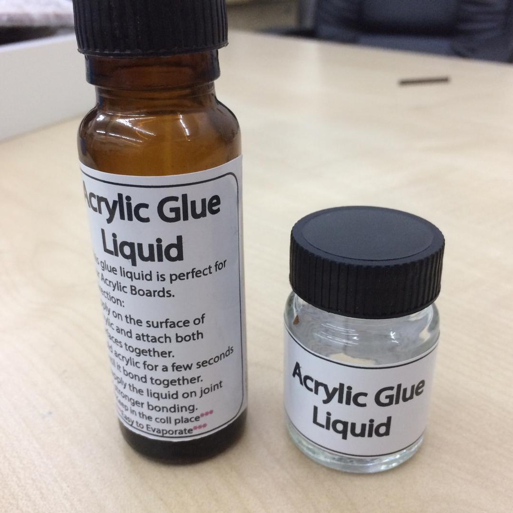 Glue for online acrylic