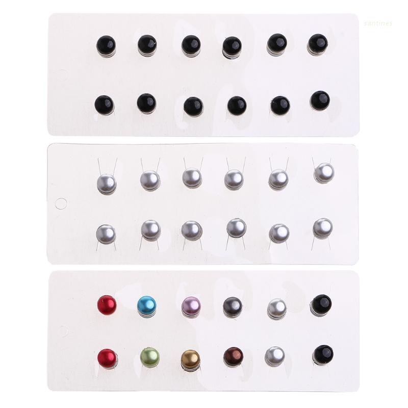 Hijab Magnetic Pin Round Magnetic Hijab Pins 2pcs Pack Buttons Multi Use  Hijab Magnets for Women Scarf Knitwear Hats Lapel Safety, 