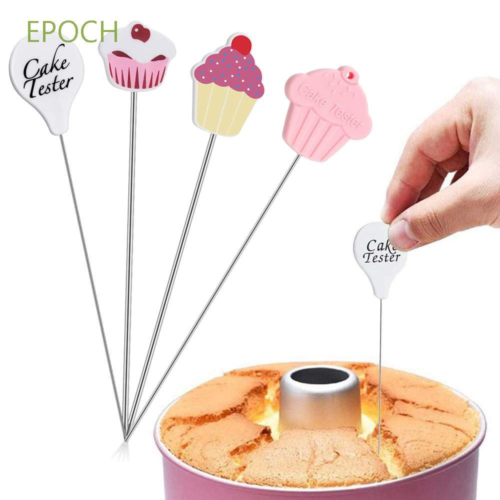 1pc/3pcs Cake Tester Stainless Steel Cake Testing Needle Cookie Baking Tools