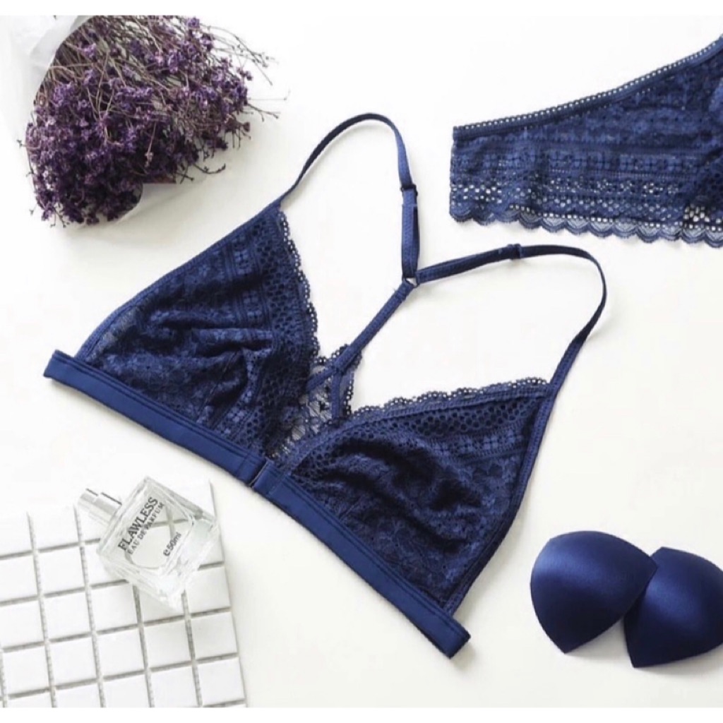 Priscilla Lace Bralette Set