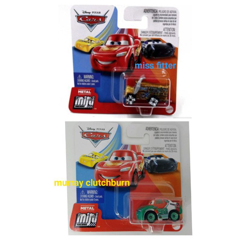 Disney cars mini racers miss fritter 2025