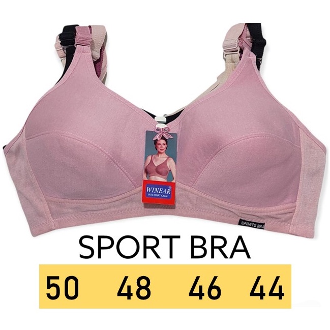 Bra BH SPORT BRA 34 36 38 40 42 Without Wire Without Foam