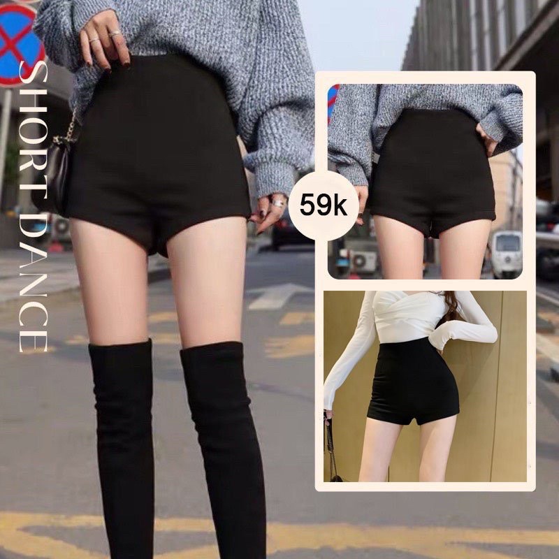 Black shorts outlet kpop