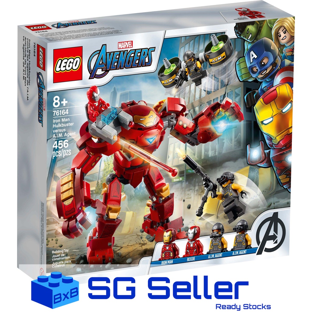 Lego captain america store hulkbuster