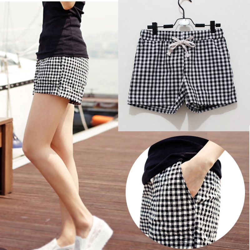 Checkered shorts on sale