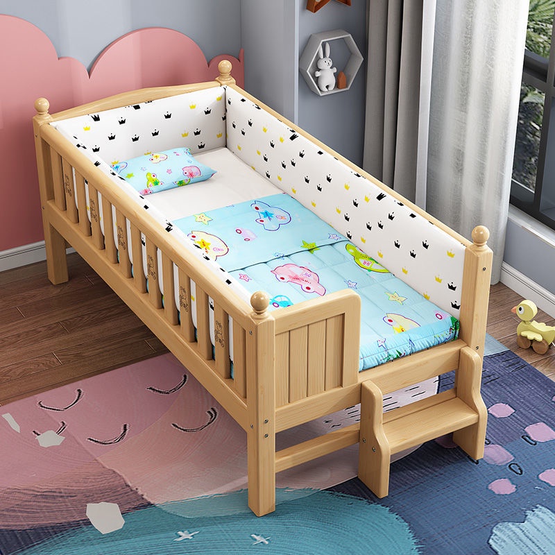 Wooden baby cheap bed designs