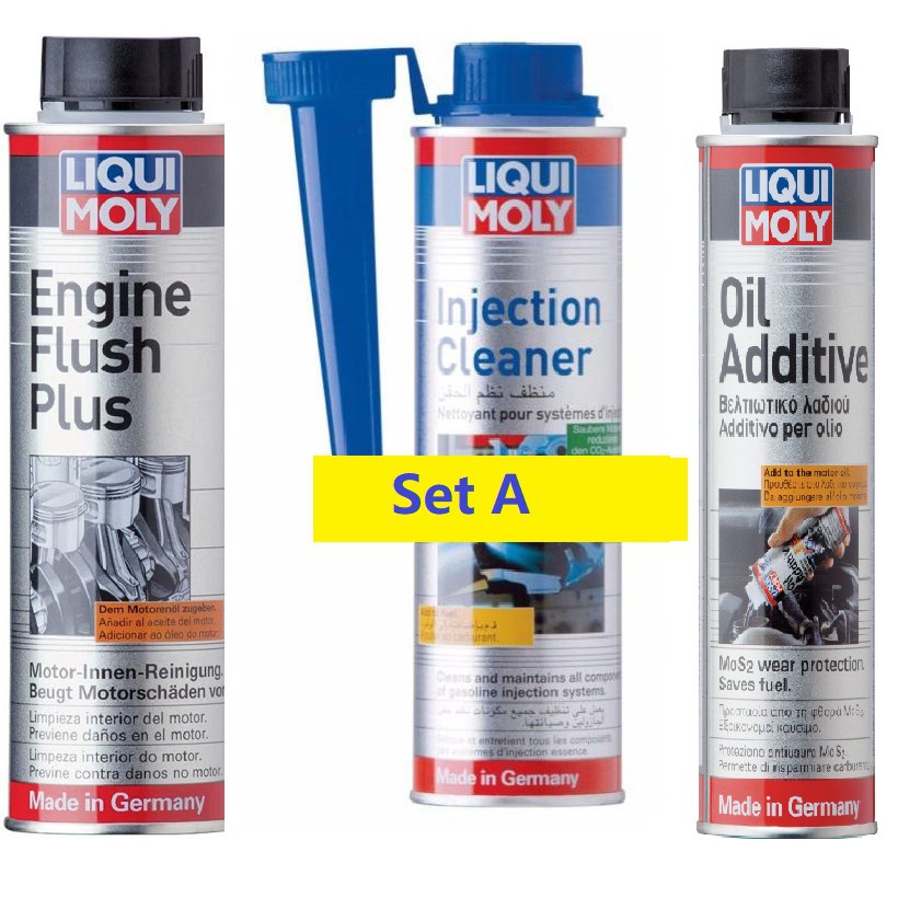 Liqui Moly PRO LINE Gasoline System Cleaner + Engine Flush Cleaner 500ml  3-Pack