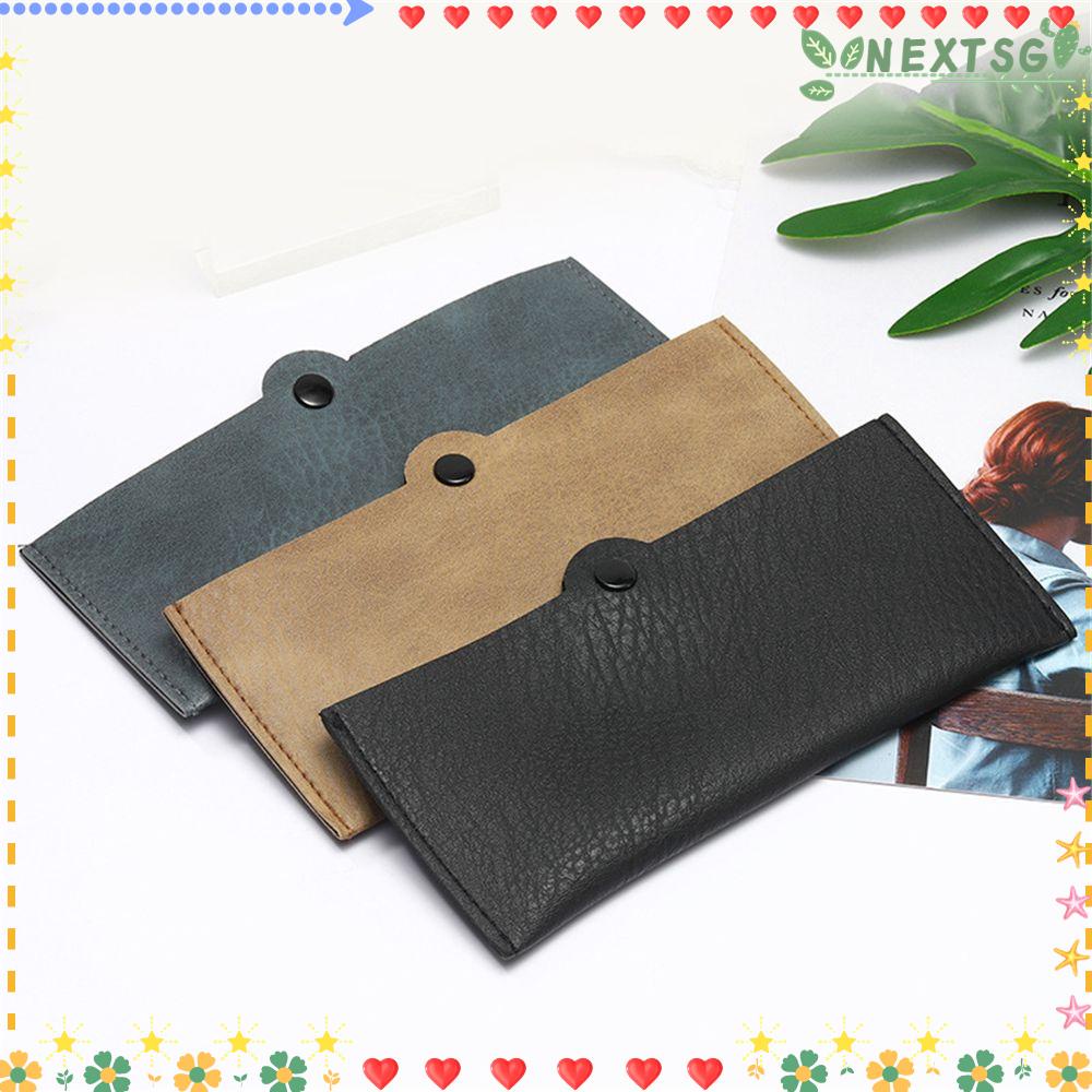 Genuine Leather Glasses Case Portable Sunglasses Sleeves With 